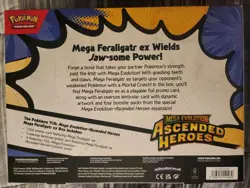 Pokemon Ascended Heroes Mega Feraligatr, Emboar, Meganium, FULL SET Ex Box. - Image 3