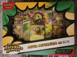 Pokemon Ascended Heroes Mega Feraligatr, Emboar, Meganium, FULL SET Ex Box. - Image 4