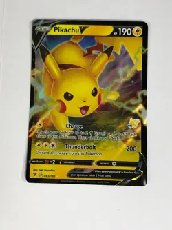 Pokemon TCG Vivid Voltage Pikachu 043/185 Near Mint - Image 1