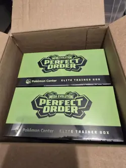 Perfect Order Pokemon Center Elite Trainer Box PC ETB New Factory Sealed x2 - Image 5