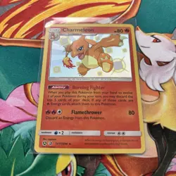 Pokemon TCG Charmeleon SV7/SV94 Hidden Fates Shiny Holo Rare NM/M Condition - Image 2
