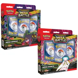 Pokemon Set of 2 (1 of each) Gengar/Diancie ex Mega Battle Deck - Image 1