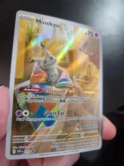 Mimikyu 075 Pokemon Center Exclusive Scarlet & Violet Stamped Promo - Image 2
