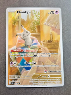 Mimikyu 075 Pokemon Center Exclusive Scarlet & Violet Stamped Promo - Image 3