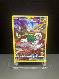 Pokemon TCG - Oranguru TG12/TG30 Swsh09: Brilliant Stars Trainer Gallery Holo LP - Image 1