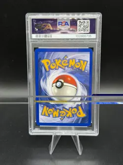 PSA 8 Clefairy Pokemon Base Set Unlimited Holo Rare 5/102 1999 English - Image 2