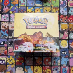 Pokemon TCG Sword & Shield Darkness Ablaze Booster Box Sealed - Image 1