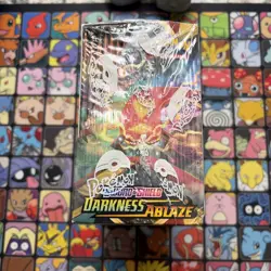 Pokemon TCG Sword & Shield Darkness Ablaze Booster Box Sealed - Image 2