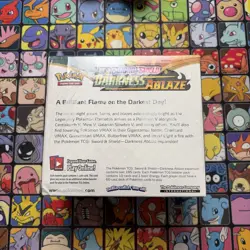 Pokemon TCG Sword & Shield Darkness Ablaze Booster Box Sealed - Image 3