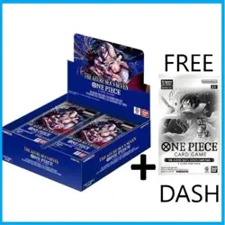 ONE PIECE CARD GAME THE AZURE SEA'S SEVEN BOOSTER BOX OP14 ENG With Dash Pack - Image 1