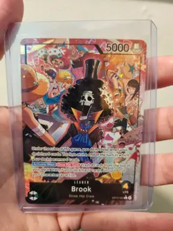 One Piece Brook OP15-022 ALT ART LEADER AAL Adventure On Kami’s Island OP15-EB04 - Image 1