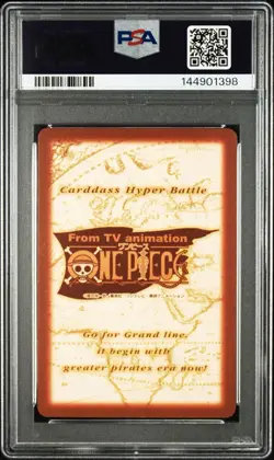 2001 One Piece Carddass Hyper Battle Nami Assistance Grand Box 4 H02 PSA9 - Image 2