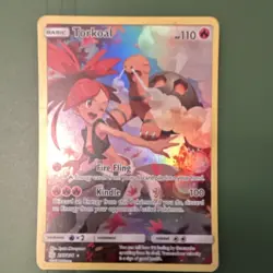 Pokemon Torkoal 237/236 Sm-Cosmic Eclipse Holo Secret Rare 110 HP Card - Image 1