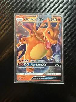 Pokemon Card TCG - Charizard GX SM211 Black Star Promo Sun & Moon - Image 1