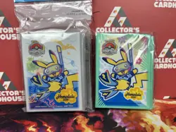 Pokemon World Championship Honolulu 2024 Card Sleeves - Scuba Pikachu| G20 - Image 1