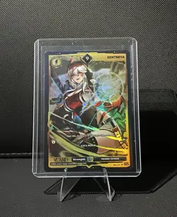 VCard: Divine Chaos 1st Edition Zentreya Rare 9 Full Art Holo Card - Image 1