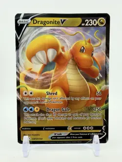 Dragonite V SWSH154 SWSH: Sword & Shield Promo Cards Holo - Image 1