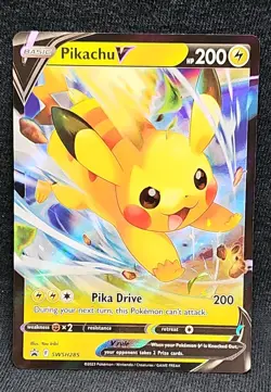 Pikachu V SWSH285 SWSH: Sword & Shield Promo Cards Holo - Image 1
