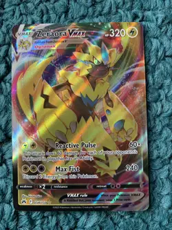 ZERAORA VMAX 054/159 Crown Zenith Set - ULTRA RARE Full Art Pokemon Card - NM - Image 1