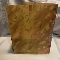 Pokemon 2000 Pikachu World Collection Binder Folder Binder With Sleeve NO Cards - Image 2