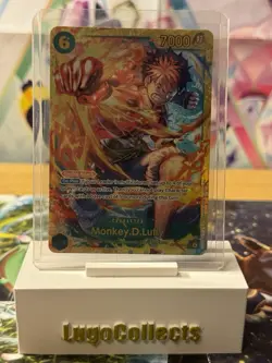 One Piece Monkey D. Luffy Card Game OP13-118, Carrying On His Will - Image 1