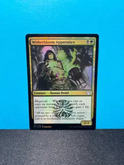 FOIL Witherbloom Apprentice / Blutenwelk-Zauberlehrling - MTG Magic - Image 1