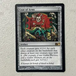 Magic: The Gathering Artifact Coat of Arms Rare Regular Card (NM) 10th Edition - Image 2