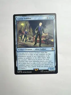 Auton Soldier - NM Universes Beyond: Doctor Who Rare - Image 1