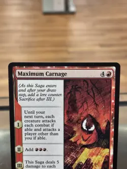 MTG - Maximum Carnage - Marvel's Spider-Man NM/M Condition Free Shipping! - Image 2