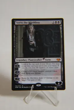 Sorin the Mirthless 131 Innistrad: Crimson Vow NM English 1625 - Image 1