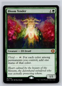 Bloom Tender 166 Mythic Lorwyn Eclipsed Magic: The Gathering Near Mint - Image 1