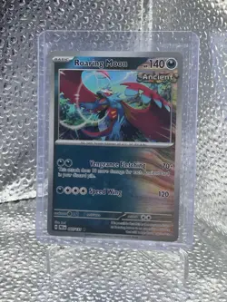 Roaring Moon 065/131 NM/M PRE SV Prismatic Evolutions Master Ball Pokemon TCG - Image 2