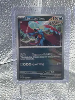 Roaring Moon 065/131 NM/M PRE SV Prismatic Evolutions Master Ball Pokemon TCG - Image 4