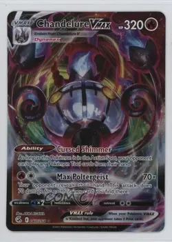 Chandelure VMAX Pokemon Sword & Shield Fusion Strike #040 - Image 1