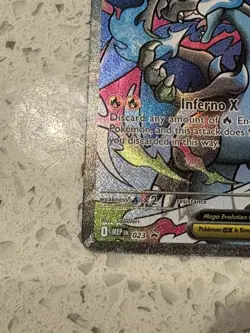 Mega Charizard X ex Pokemon TCG Phantasmal Flames Holo Black Star Promo #023 NM - Image 4