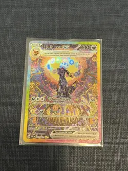 Pokemon Umbreon ex 161/131 Sv: Prismatic Evolutions EX Full Art Holo 280 HP Rare - Image 2
