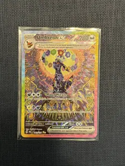 Pokemon Umbreon ex 161/131 Sv: Prismatic Evolutions EX Full Art Holo 280 HP Rare - Image 3