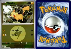PIKACHU (ENERGY SYMBOL PATTERN) 055/217 C ASCENDED HEROES POKEMON NM/M - Image 3