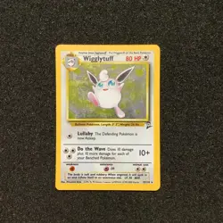 Pokemon TCG Wigglytuff 16/64 Jungle Holo Rare 80 HP Wizards of the Coast (EN) - Image 1