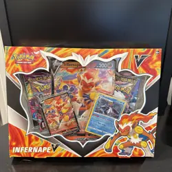 Pokemon Trading Card Game Infernape V Box New Sealed - Image 1