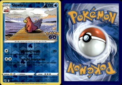 Reverse Holo Slowbro 020/078 Uncommon Pokemon GO Pokemon TCG - Image 1