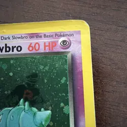Pokemon Dark Slowbro 12/82 Team Rocket Holo Rare Unlimited 60 HP 2000 English - Image 5