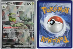 Fraxure 077/064 Illustration Rare Shrouded Fable Pokemon Near Mint - Image 2