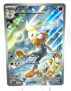 Raboot 147/142 - Stellar Crown - Illustration Rare - Pokemon - NM - Image 1
