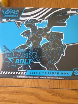 Pokemon Black Bolt ETB Elite Trainer Box FACTORY SEALED - Image 1