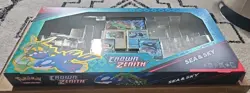 Pokemon Crown Zenith Premium Sea & Sky Collection NO BOOSTERS Just PROMOS & Box - Image 3