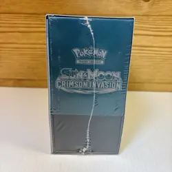 SEALED Pokemon TCG Sun & Moon Crimson Invasion Elite Trainer Box ETB - Image 3