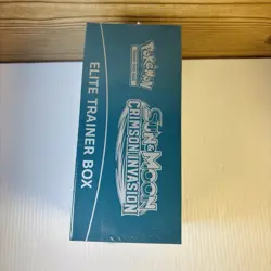SEALED Pokemon TCG Sun & Moon Crimson Invasion Elite Trainer Box ETB - Image 5
