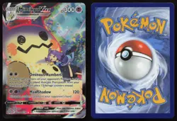 Mimikyu VMAX TG17/TG30 Holo Brilliant Stars Trainer Gallery Pokemon English NM - Image 3
