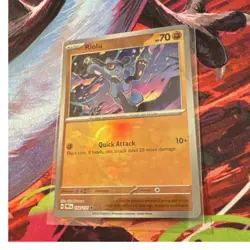 Pokemon Riolu 050/131 Prismatic Evolutions masterball English - Image 1